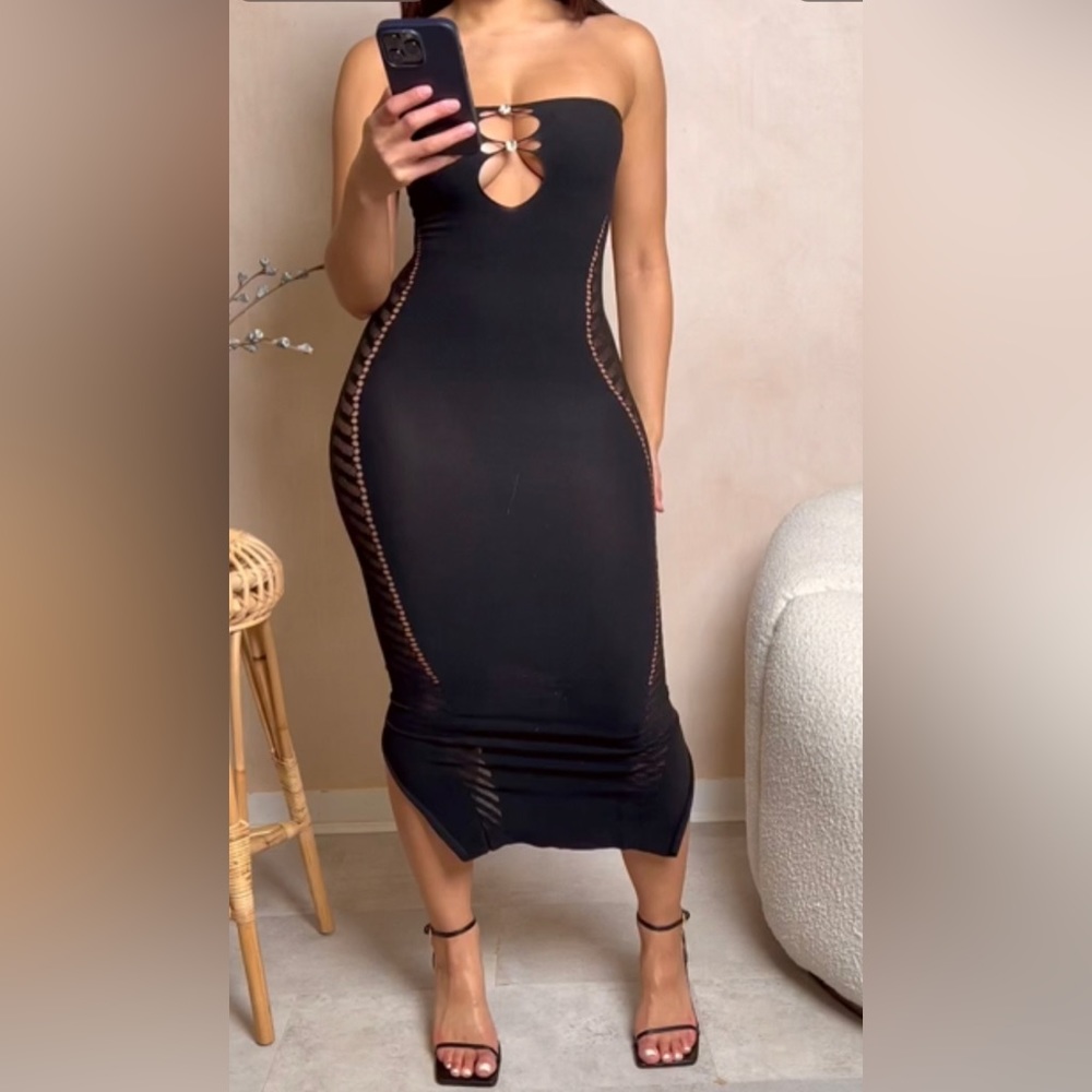 Bad society club dress - HEAVEN MAXI DRESS